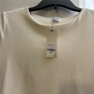 White Short Sleeve Top.